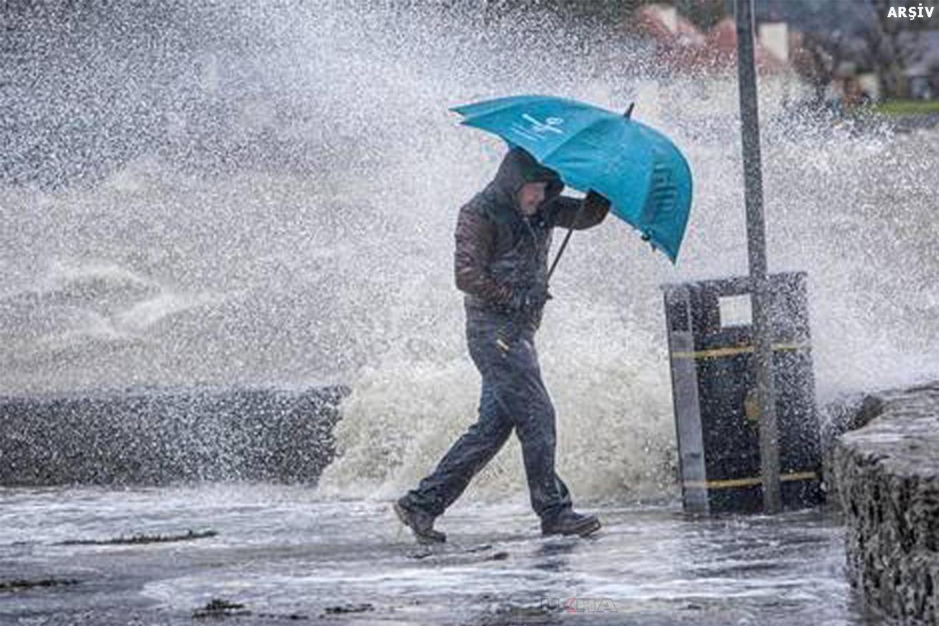 Meteorolojiden çok kuvvetli sağanak yağış uyarısı Meteorolojiden çok kuvvetli sağanak yağış uyarısı